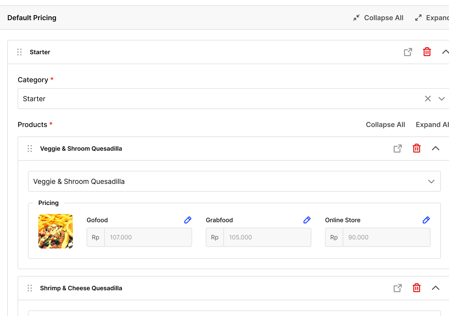 Smart Menu Management